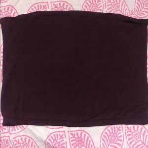 AE Burgundy Tube Top